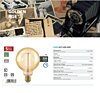 LED žiarovka E27 4W 1700K Eglo 11693 extra teplá, stmievateľná