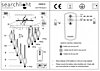 Stropné svietidlo Spindle 2459-9CC