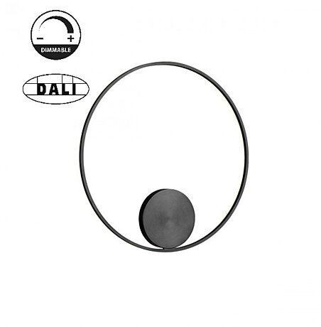 Stmievateľné nástenné LED svietidlo Orbit 01-1947-DALI 3000K Ø 80cm, Redo Group