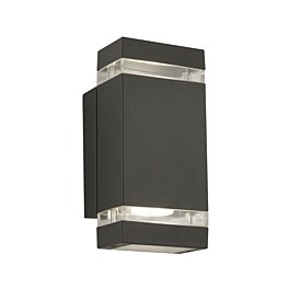Vonkajšie nástenné svietidlo Outdoor 1002-2GY-LED Searchlight, IP44