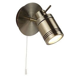 Nástenné svietidlo Samson 6601AB Searchlight, IP44