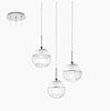 Závesné LED svietidlo MONTEFIO 1 Eglo 93709