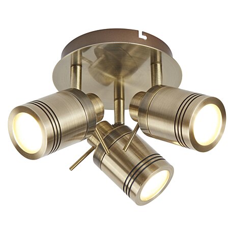 Stropné svietidlo Samson 6603AB Searchlight, IP44