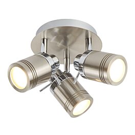 Stropné svietidlo Samson 6603SS Searchlight, IP44