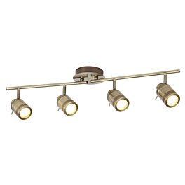 Stropné svietidlo Samson 6604AB Searchlight, IP44