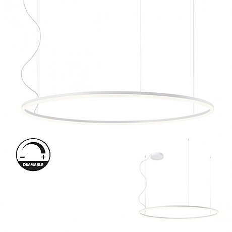 Stmievateľné závesné LED svietidlo Orbit 01-1716-TRIAC 3000K Ø 120cm, Redo Group