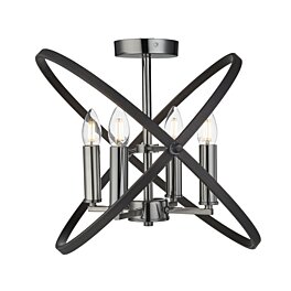 Stropné svietidlo 8344-4PW Hoople Searchlight