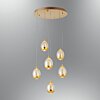 Závesné LED svietidlo Ozcan 5373-6A yellow