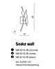 Nástenné svietidlo Azzardo Snake wall AZ0047