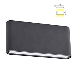 Nástenné LED svietidlo Pocket 9054 tmavo šedá Redo Group