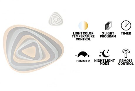 Stropné LED svietidlo STRATOS 01-2336, Smarter