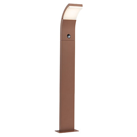 Exteriérová LED lampa Slider 9719 hrdzavá Redo Group
