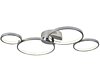 Stropné LED svietidlo Searchlight 2004-4CC chróm