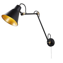 Nástenné svietidlo 7403BK Adjustable Wall Lights Searchlight