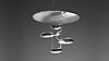 Talianske LED svietidlo Artemide Mercury Mini 1477W10A