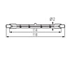 Halogénová žiarovka R7s 118mm 230W 4650Lm 2700K