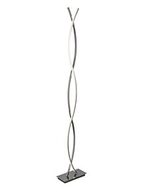 Stojací LED lampa Searchlight EU5679CC chróm 1,5m
