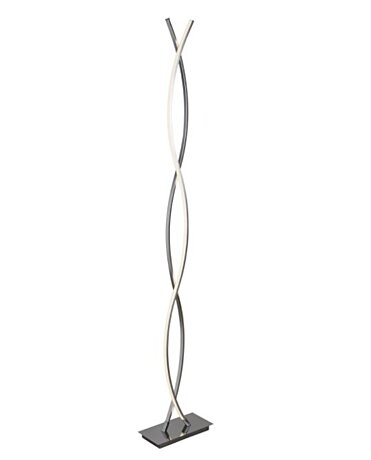 Stojací LED lampa Searchlight EU5679CC chróm 1,5m