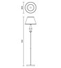 Stojaca lampa FABIOLA 02-714