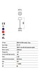 Stmievateľná LED lampička 90140 La Nuit micro USB Redo Group