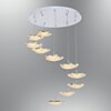 Závesné LED svietidlo Ozcan 5377-10A chrome