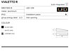 Nástenné LED svietidlo Vialetto R AZ0577 Azzardo