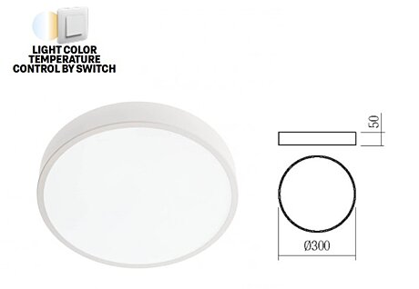 Stropné LED svetlo Knob CCT 05-928 Redo Group